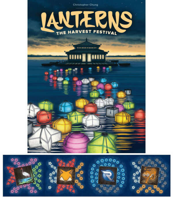 Lanterns The Harvest Festival w/ Promo Tile Board Game Renegade