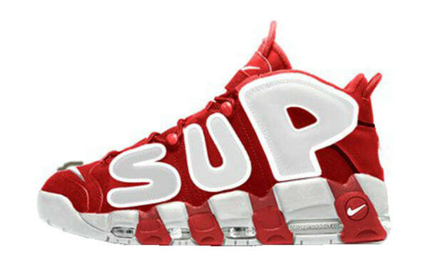 Supreme x Nike Air More Uptempo Suptempo Red