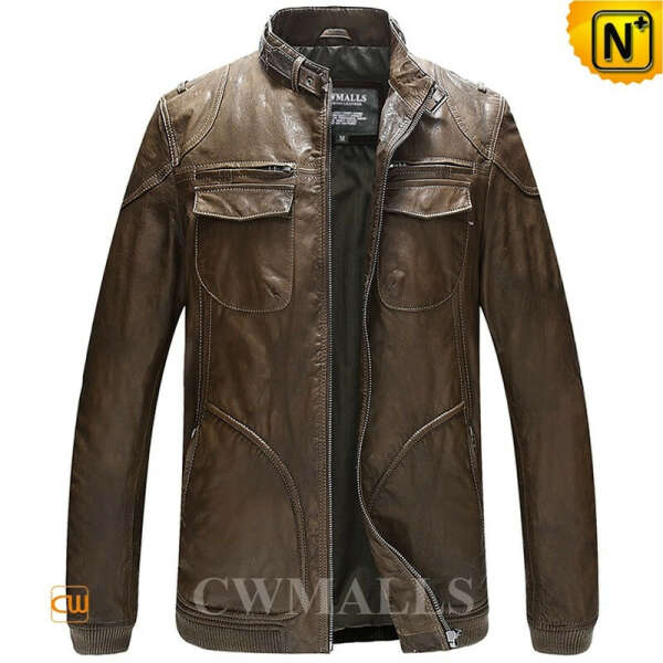 Made to Order Men Leather Jacket CW806035 | CWMALLS.COM