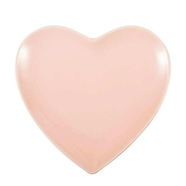 heart shaped plate