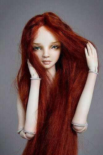 Фарфоровая кукла от Марины Бычковой