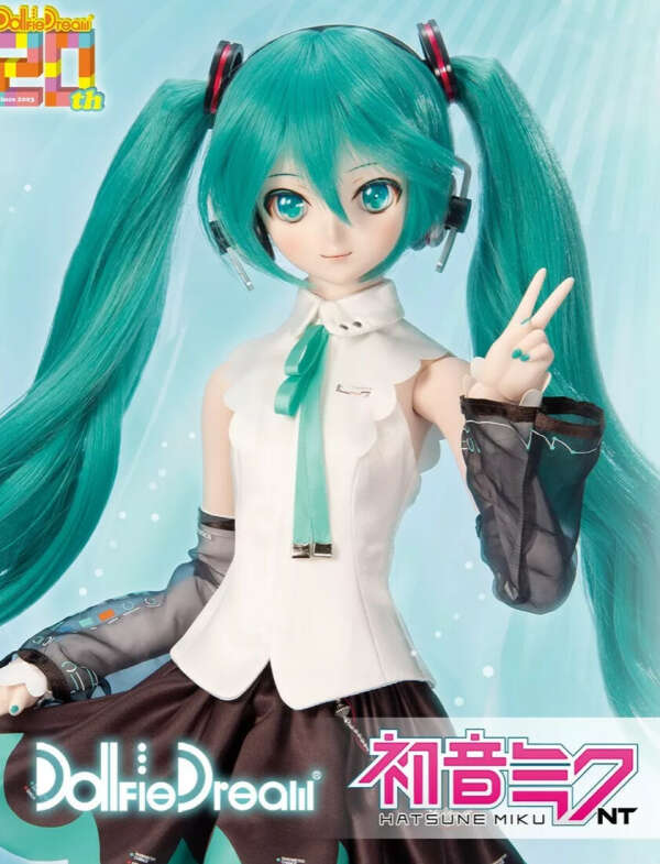 VOLKS 20th Dollfie Dream DD Hatsune Miku NT Doll VOCALOID Japan Limited NEW