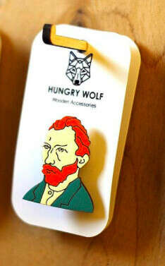 Hungry Wolf брошка - Ван Гог