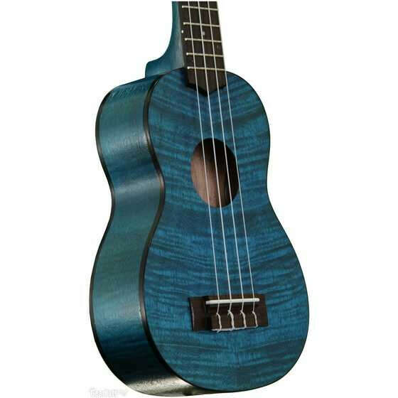 Kala Ka-semb Ukulele Soprano Solid Top - Blue - Musicarte Store