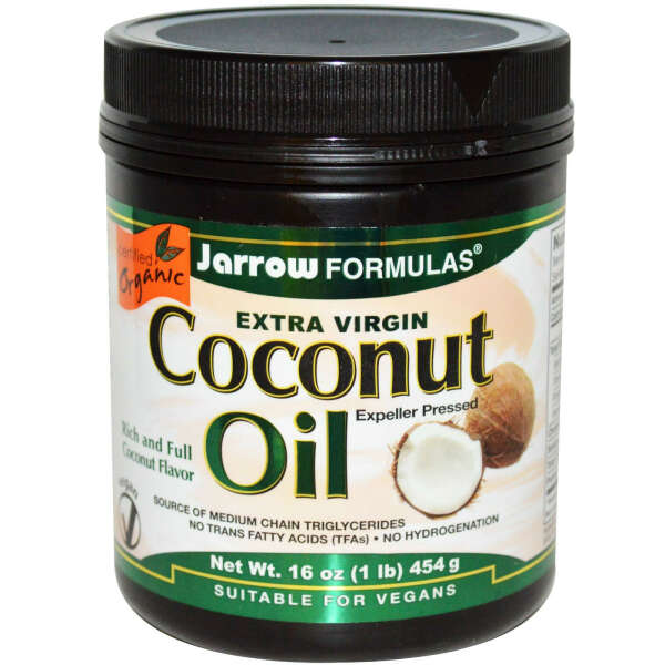 Jarrow Formulas, Extra Virgin Coconut Oil, 16 oz (454 g)