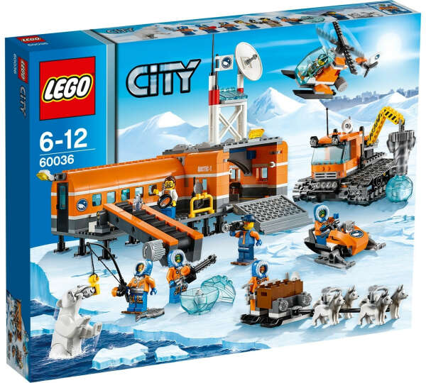 Конструктор Lego City 60036 "Арктическая база"