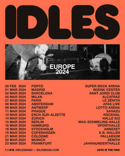 IDLES Barcelona Ticket