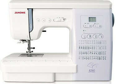 Швейная машина JANOME 6260QC