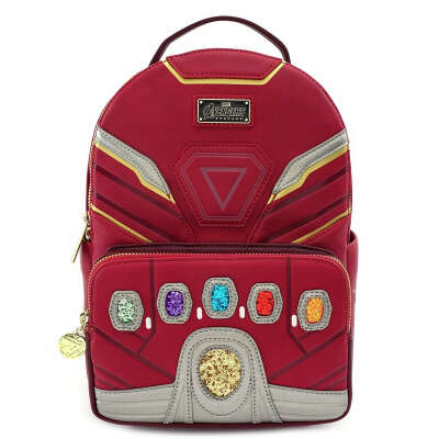 LOUNGEFLY X MARVEL IRON MAN IRON GAUNTLET MINI BACKPACK