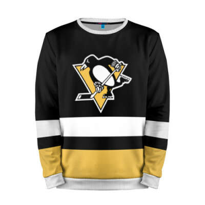 Мужской свитшот 3D Pittsburgh Penguins