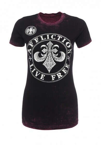 Футболка Affliction SIGNIFY S/S REV.BABY TEE за 5 499 руб. в интернет-магазине Lamoda.ru