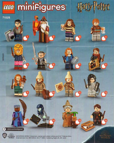 Lego Minifigures Harry Potter Series 2