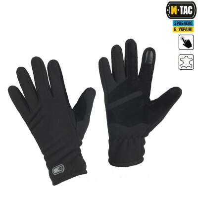M-Tac перчатки Winter Tactical Windblock 380 Black