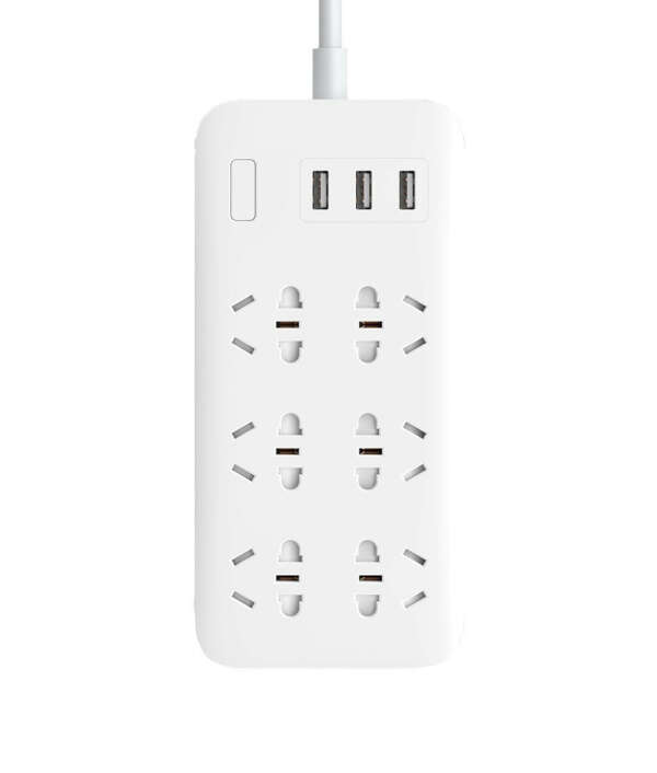 Xiaomi Mi Power Strip 6 Socket + 3 USB (White)