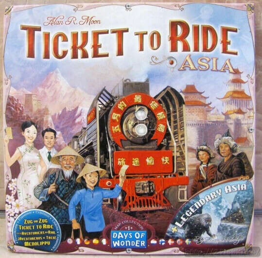Настольная игра Ticket to Ride Asia