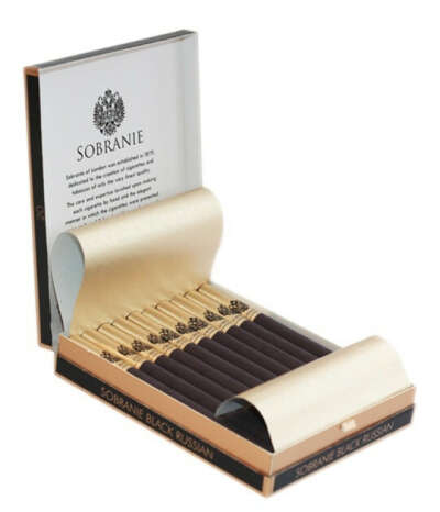 sobranie black russian cigarettes