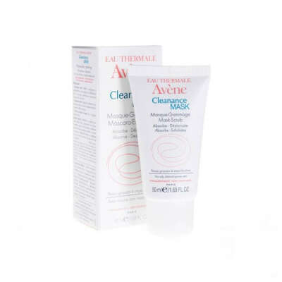 Маска-гоммаж абсорбирующая для глубоко очищения проблемной кожи Avene Exfoliating Absorbing Cleanance Mask 50 мл (3282770037159)
