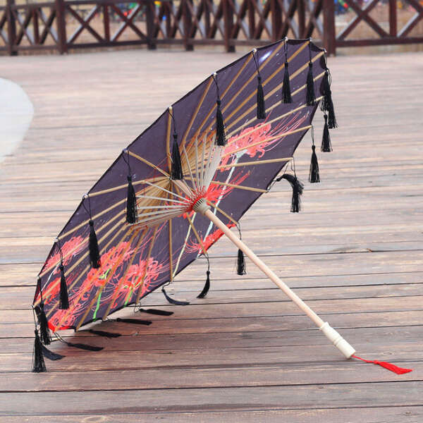 Китайский бумажный промасленный зонт