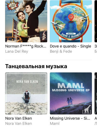 Годовая подписка Apple Music