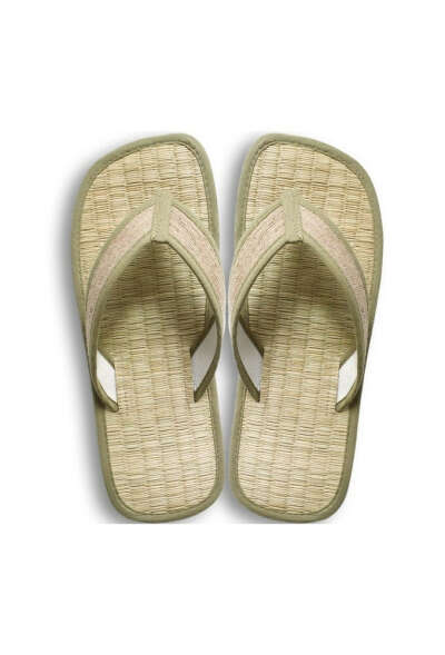 Zimt Seegras Flip Flops "Olivio"