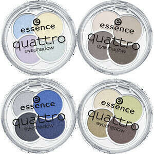 Essence Тени для век Quattro