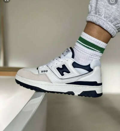 New balance 550 синие