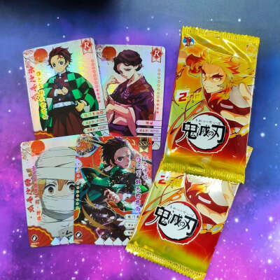 Коллекционные карточки аниме(тоторо, бродячие псы, клинок рассекающий демонов)