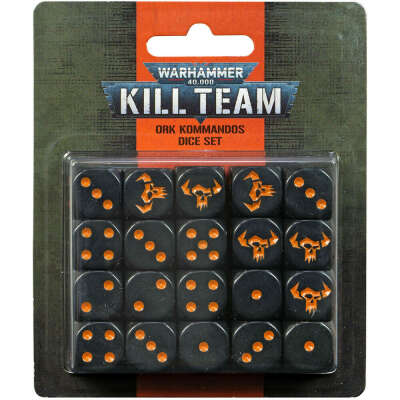 Kill Team: Ork Kommandos Dice Set