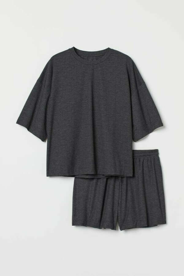 Пижама, темно-серый, размер S