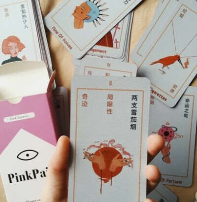 Pink Pain tarot