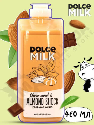 DOLCE MILK Гель для душа с Миндалем