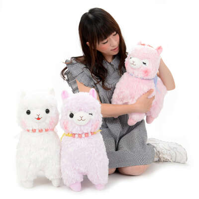 Alpacasso Pearl Ribbon Alpaca Plush Collection (Big)