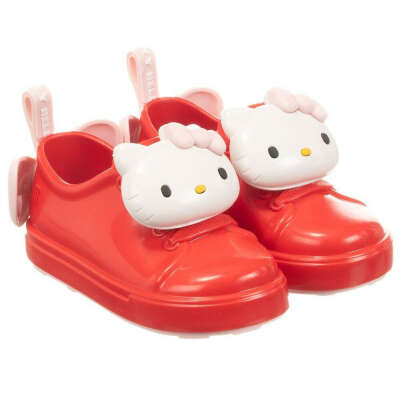 Mini Melissa Red Hello Kitty Jelly Trainers
