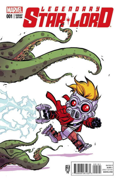 Legendary Star Lord #1 Skottie Young Baby Variant Guardians of the Galaxy