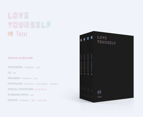 BTS Love Yourself Tear