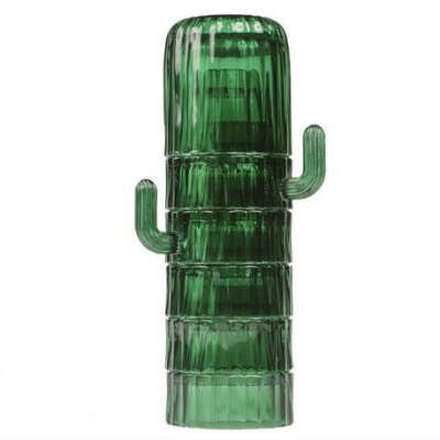 Doiy | Купить набор из 6-ти стеклянных стаканов Saguaro зеленый