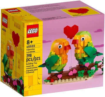 Конструктор LEGO 40522 Сувенирный набор Влюбленные пташки