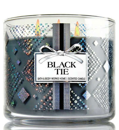 Black Tie 3-wick Candle, Bath & Body Works