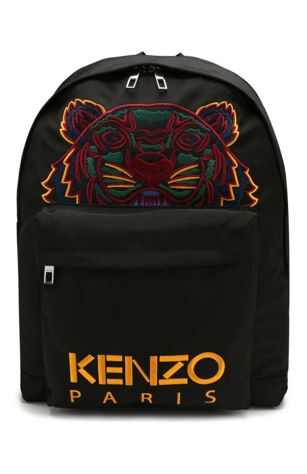 Женский черный рюкзак tiger KENZO