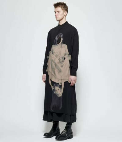 Yohji Yamamoto Pour Homme M-BS York Long Shirt