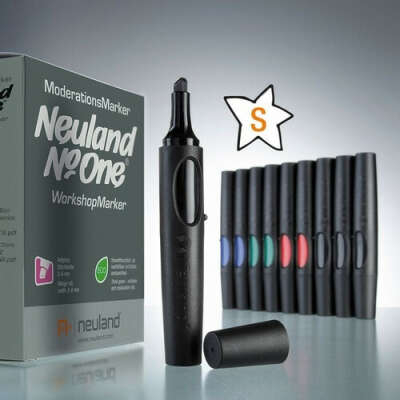 Набор маркеров, Neuland No.One®, 10 штук (цвета в ассортименте) | FTools