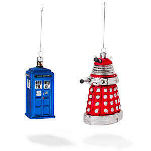 Doctor Who Figural Holiday Ornaments