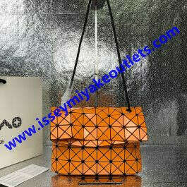 Issey Miyake Prism Shoulder Bag Orange