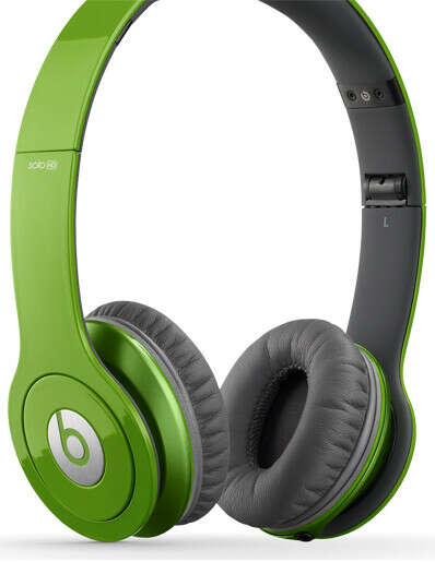 Наушники Beats solo HD green