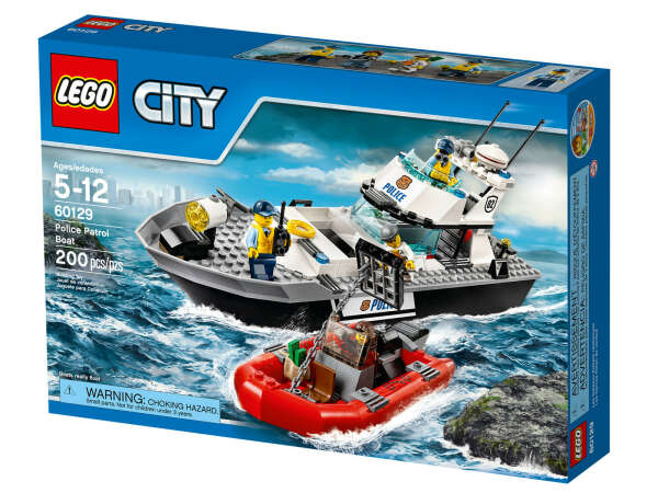 LEGO CITY ПОЛИЦЕЙСКИЙ ПАТРУЛЬНЫЙ КАТЕР