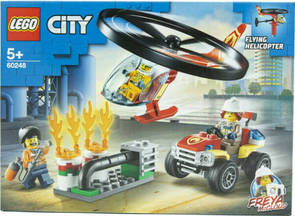 LEGO City Fire 60248 Пожарный спасательный вертолёт