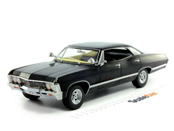 Модель Chevrolet Impala Sports Sedan 1967 из сериала Supernatural (Сверхъестественное) в масштабе 1:18