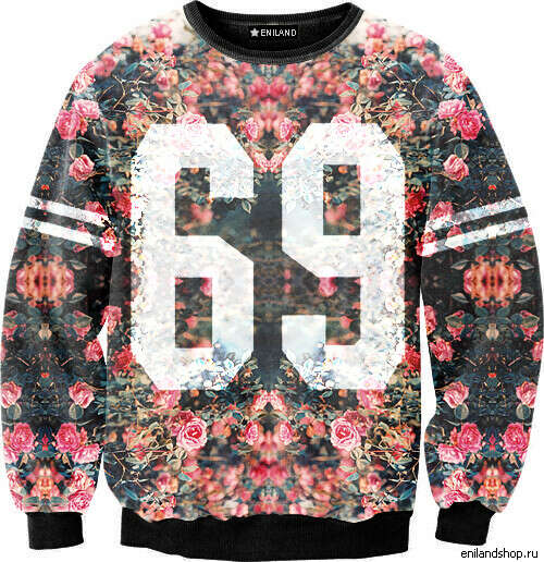 Толстовка Sexy sweaters - Flower 69