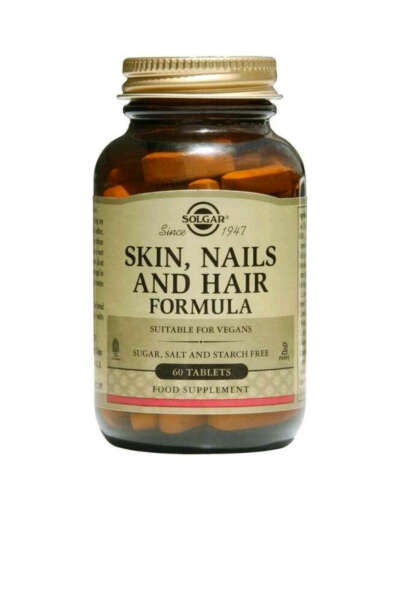 Solgar Комплекс витаминов Skin, Nails & Hair "Кожа, Ногти и Волосы", 1397 мг, 60 таблеток
