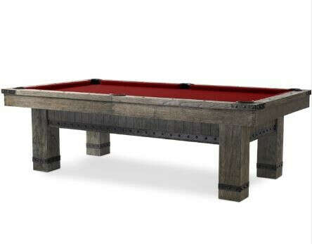 Morse 8&#039; Pool Table by Plank & Hide w/Premium Accessories